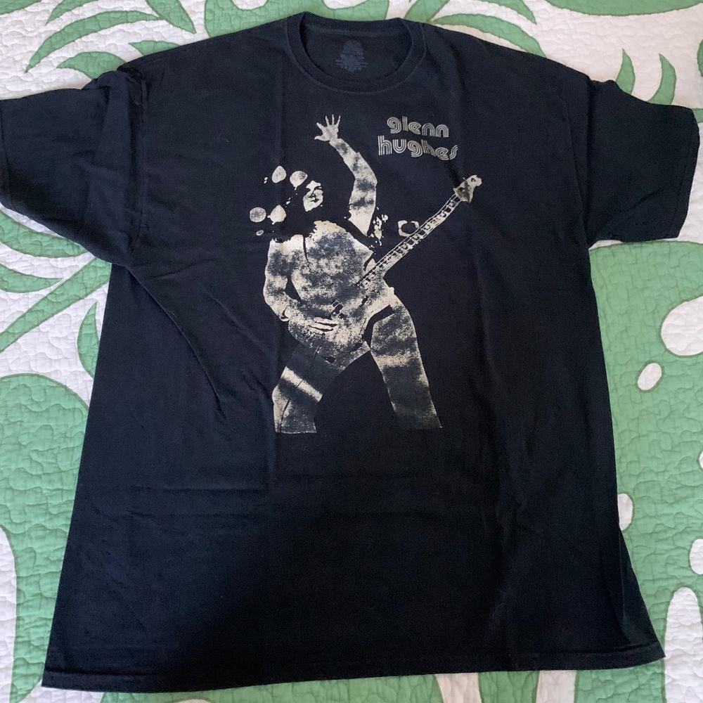 GLENN HUGHES 1976 THEMED CONCERT T-SHIRT SIZE 2XL
